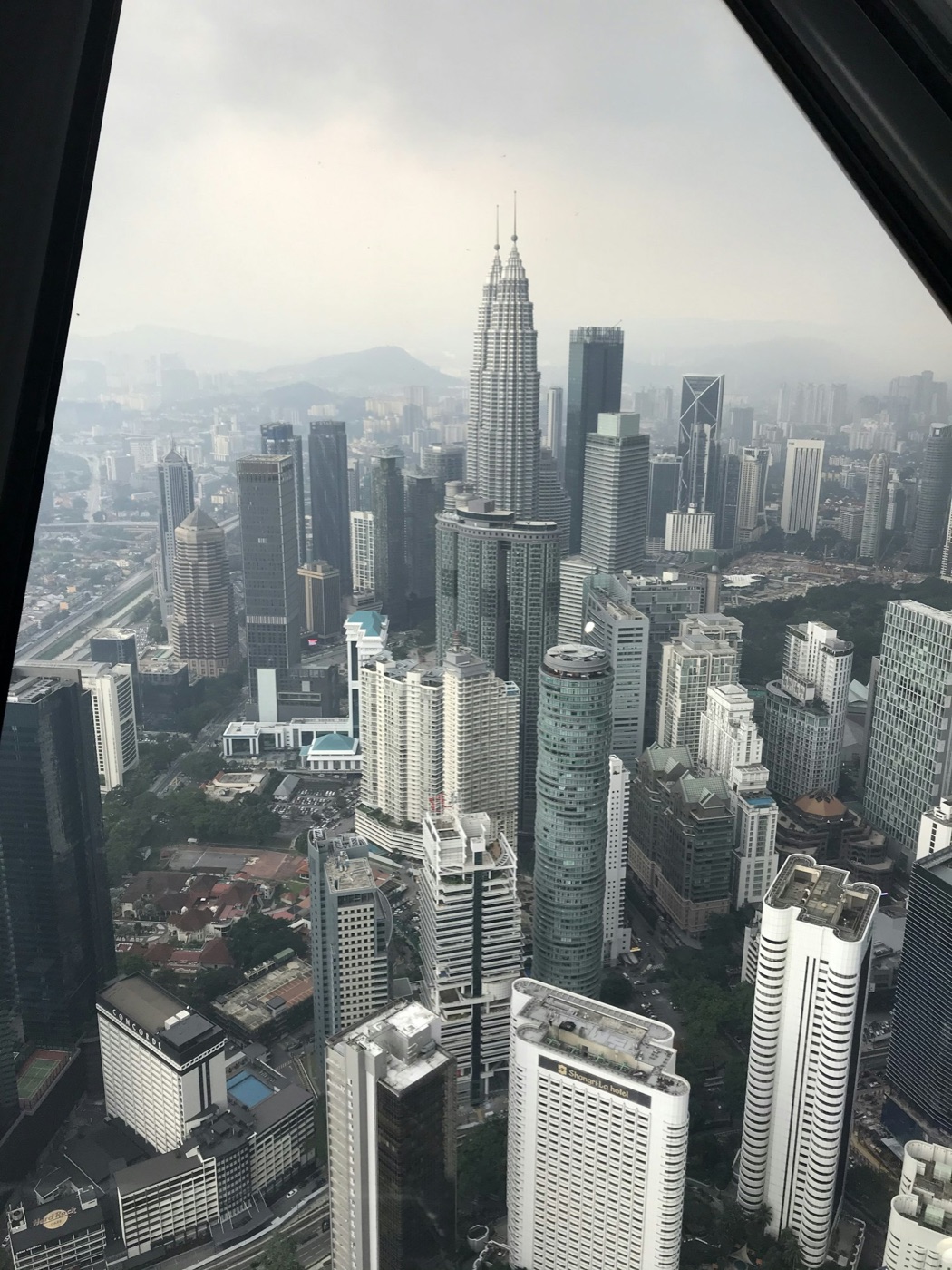 High-rise buildings across the Kuala Lumpur skyline